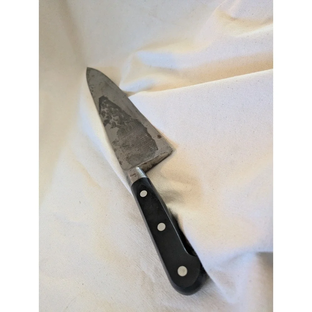 Sabatier Carbon Steel Chef Knife 12 Inch Full Tang Blade France Sharp